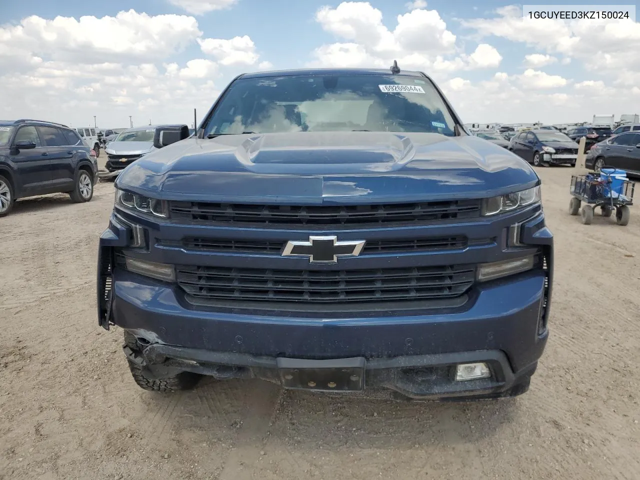 1GCUYEED3KZ150024 2019 Chevrolet Silverado K1500 Rst