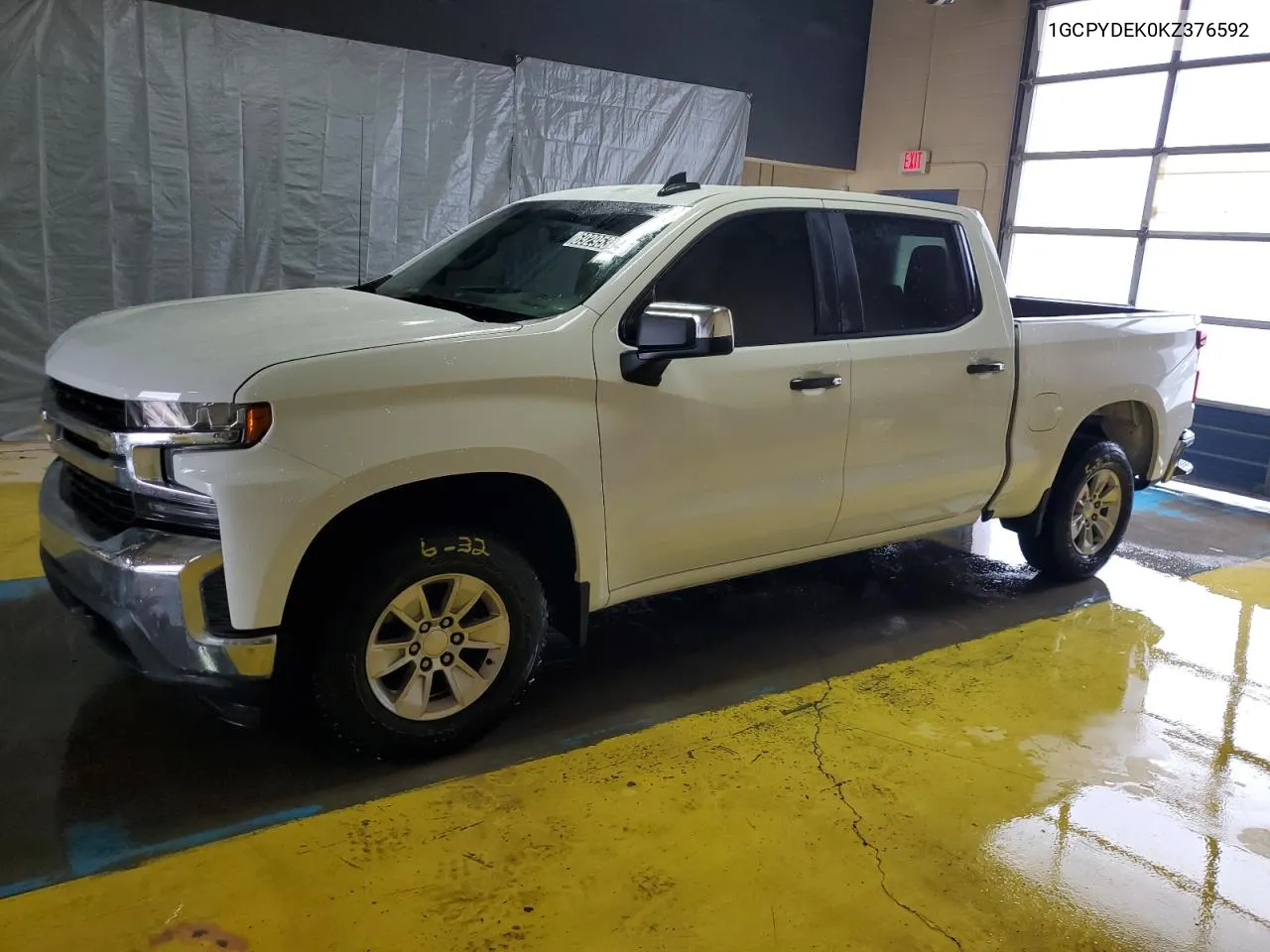 1GCPYDEK0KZ376592 2019 Chevrolet Silverado K1500 Lt