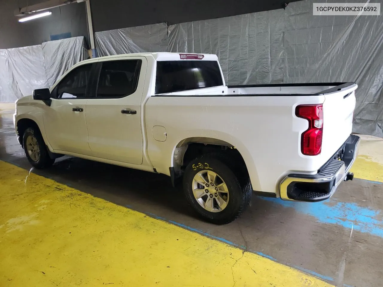 2019 Chevrolet Silverado K1500 Lt VIN: 1GCPYDEK0KZ376592 Lot: 69295384