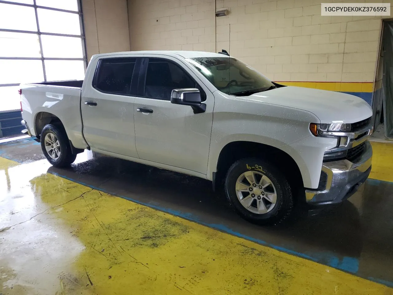 2019 Chevrolet Silverado K1500 Lt VIN: 1GCPYDEK0KZ376592 Lot: 69295384