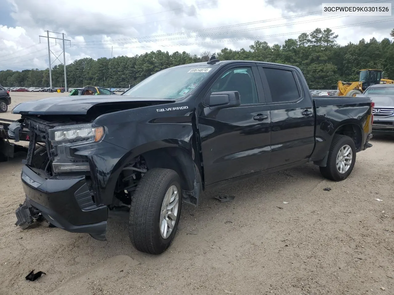 2019 Chevrolet Silverado C1500 Rst VIN: 3GCPWDED9KG301526 Lot: 69514874