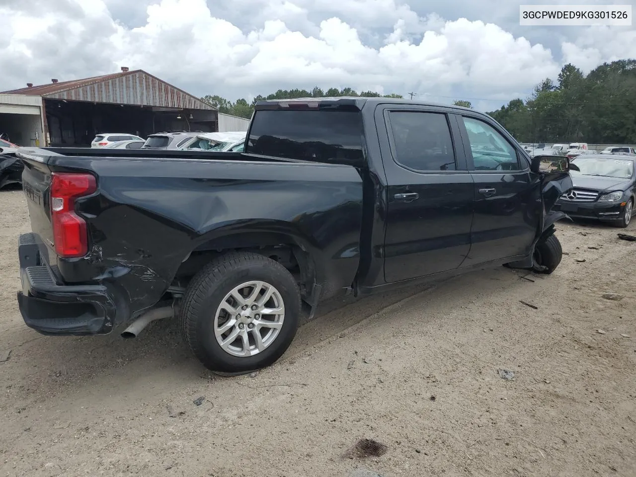 2019 Chevrolet Silverado C1500 Rst VIN: 3GCPWDED9KG301526 Lot: 69514874