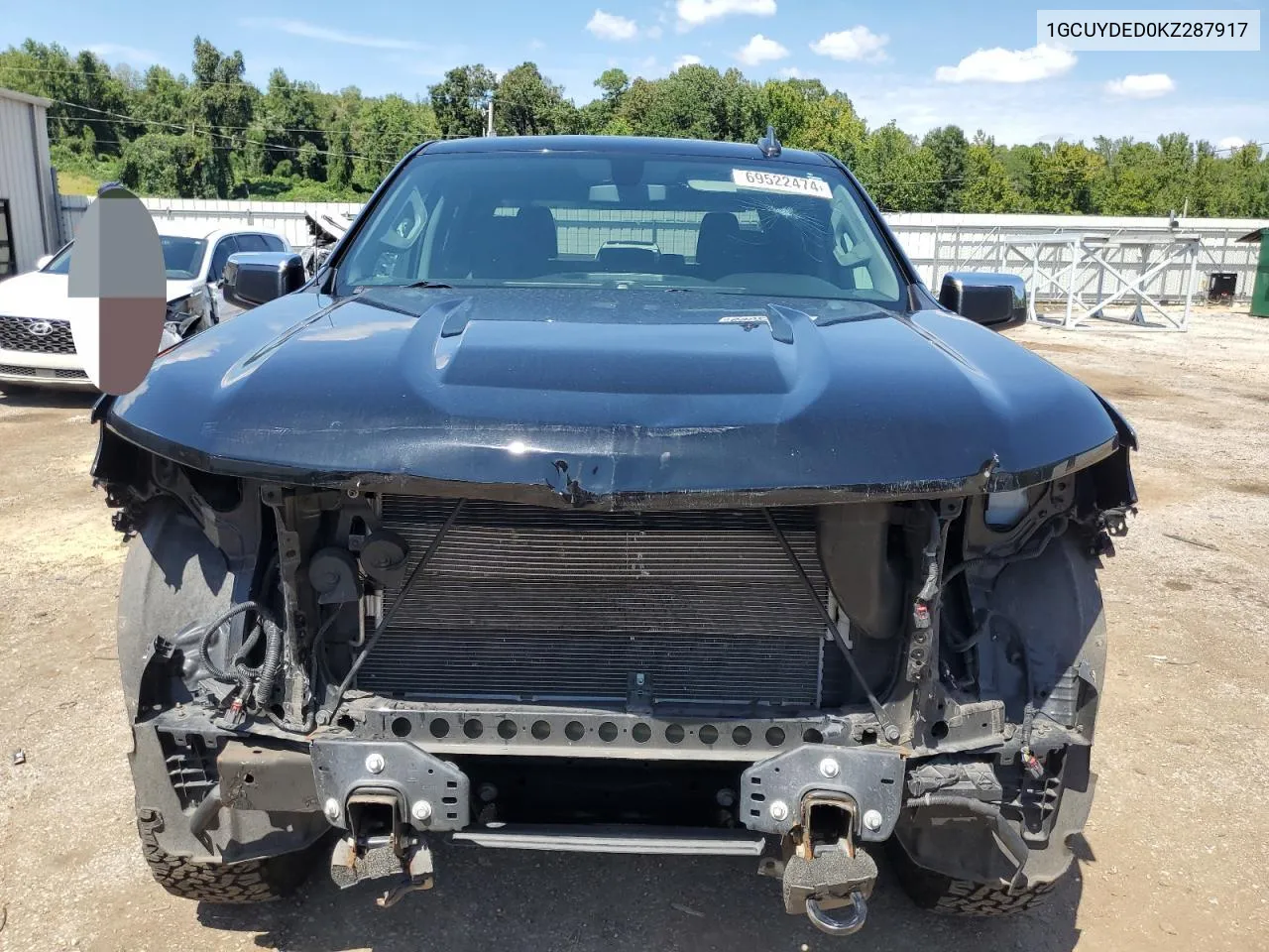 2019 Chevrolet Silverado K1500 Lt VIN: 1GCUYDED0KZ287917 Lot: 69522474