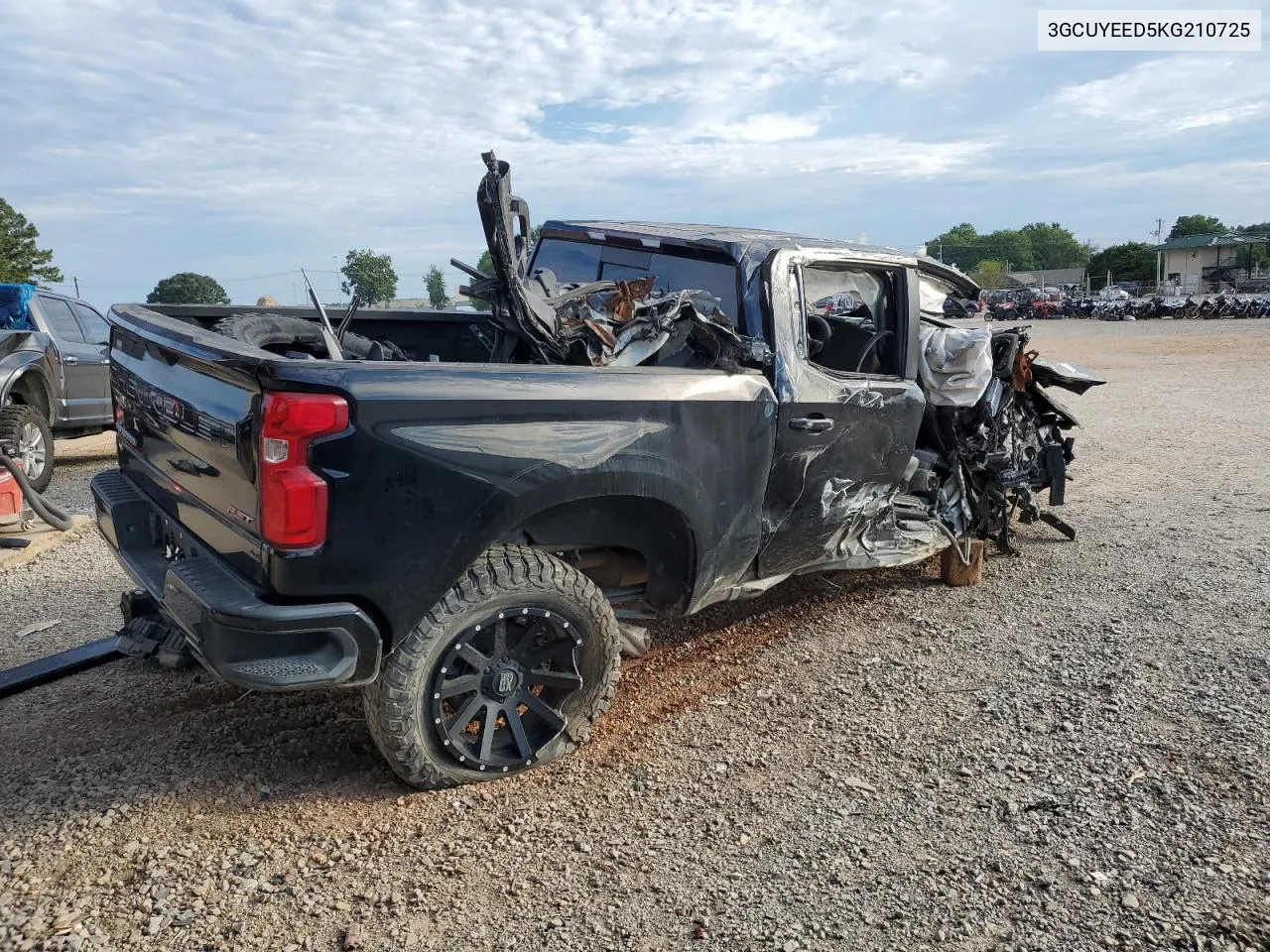 2019 Chevrolet Silverado K1500 Rst VIN: 3GCUYEED5KG210725 Lot: 69629784