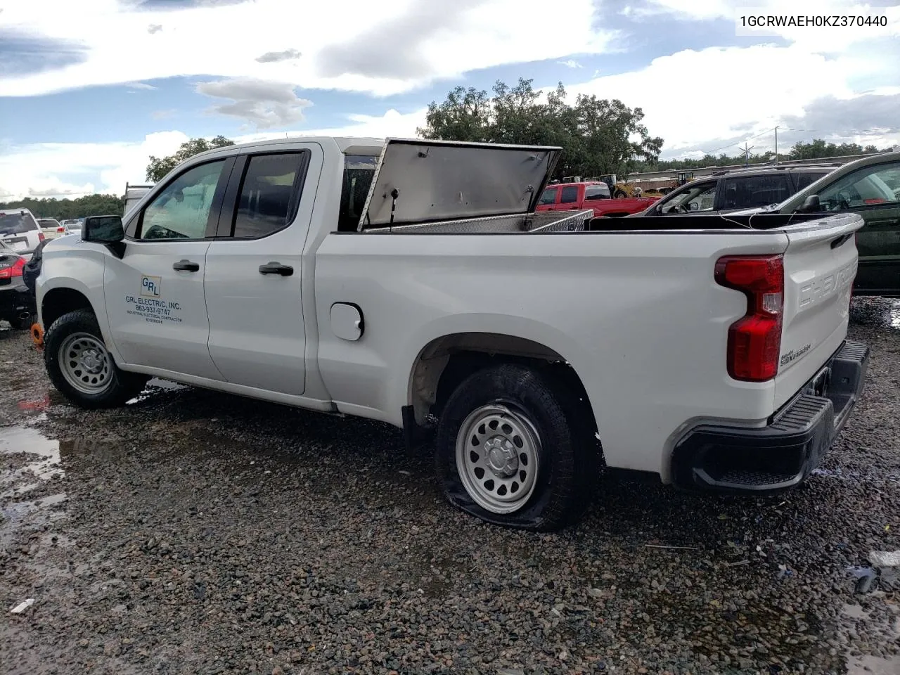 2019 Chevrolet Silverado C1500 VIN: 1GCRWAEH0KZ370440 Lot: 69689874