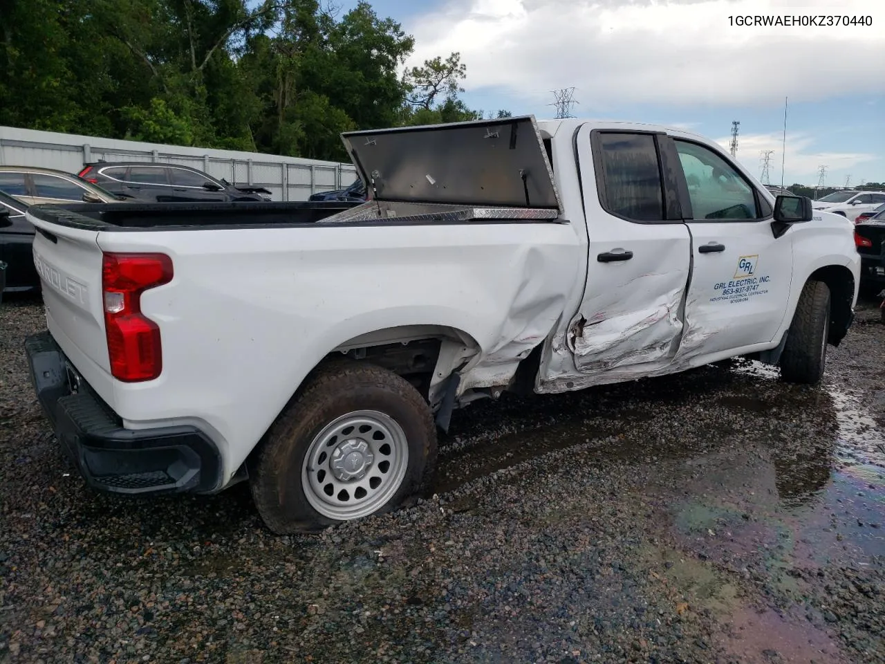 2019 Chevrolet Silverado C1500 VIN: 1GCRWAEH0KZ370440 Lot: 69689874