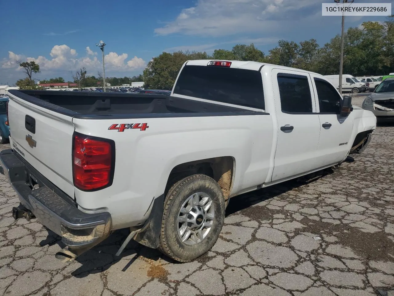 2019 Chevrolet Silverado K2500 Heavy Duty VIN: 1GC1KREY6KF229686 Lot: 70081524