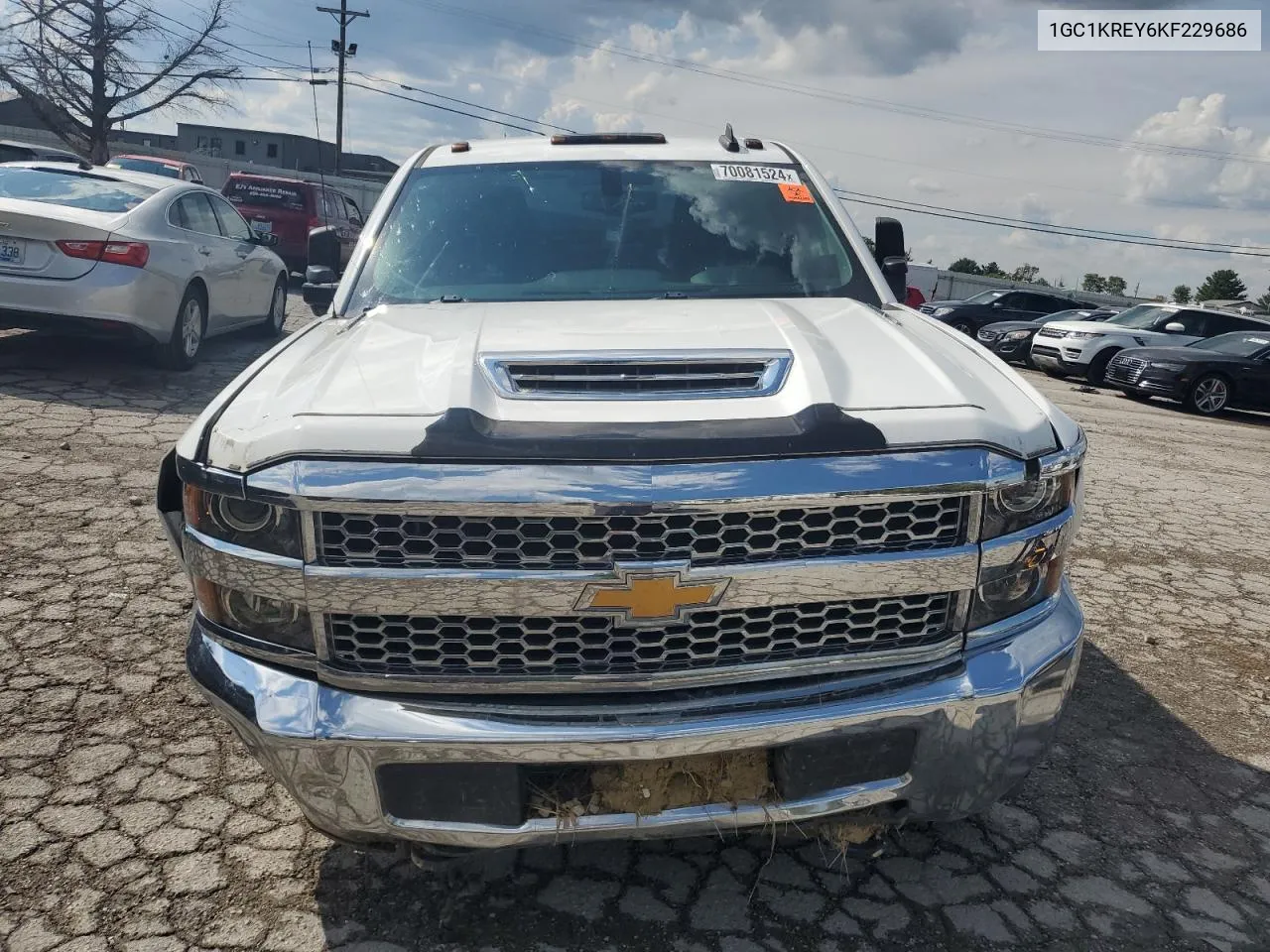 2019 Chevrolet Silverado K2500 Heavy Duty VIN: 1GC1KREY6KF229686 Lot: 70081524