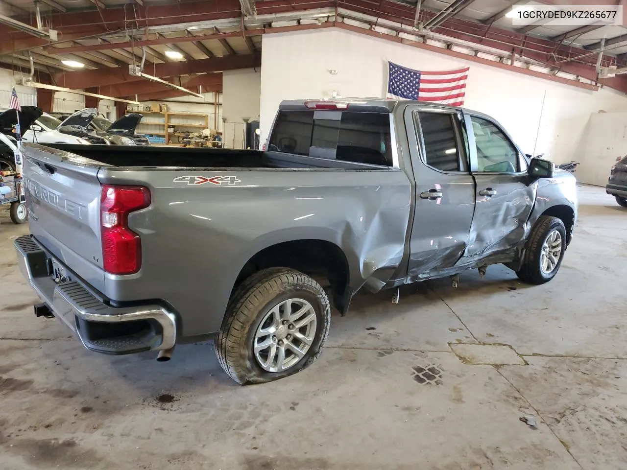 2019 Chevrolet Silverado K1500 Lt VIN: 1GCRYDED9KZ265677 Lot: 70250244