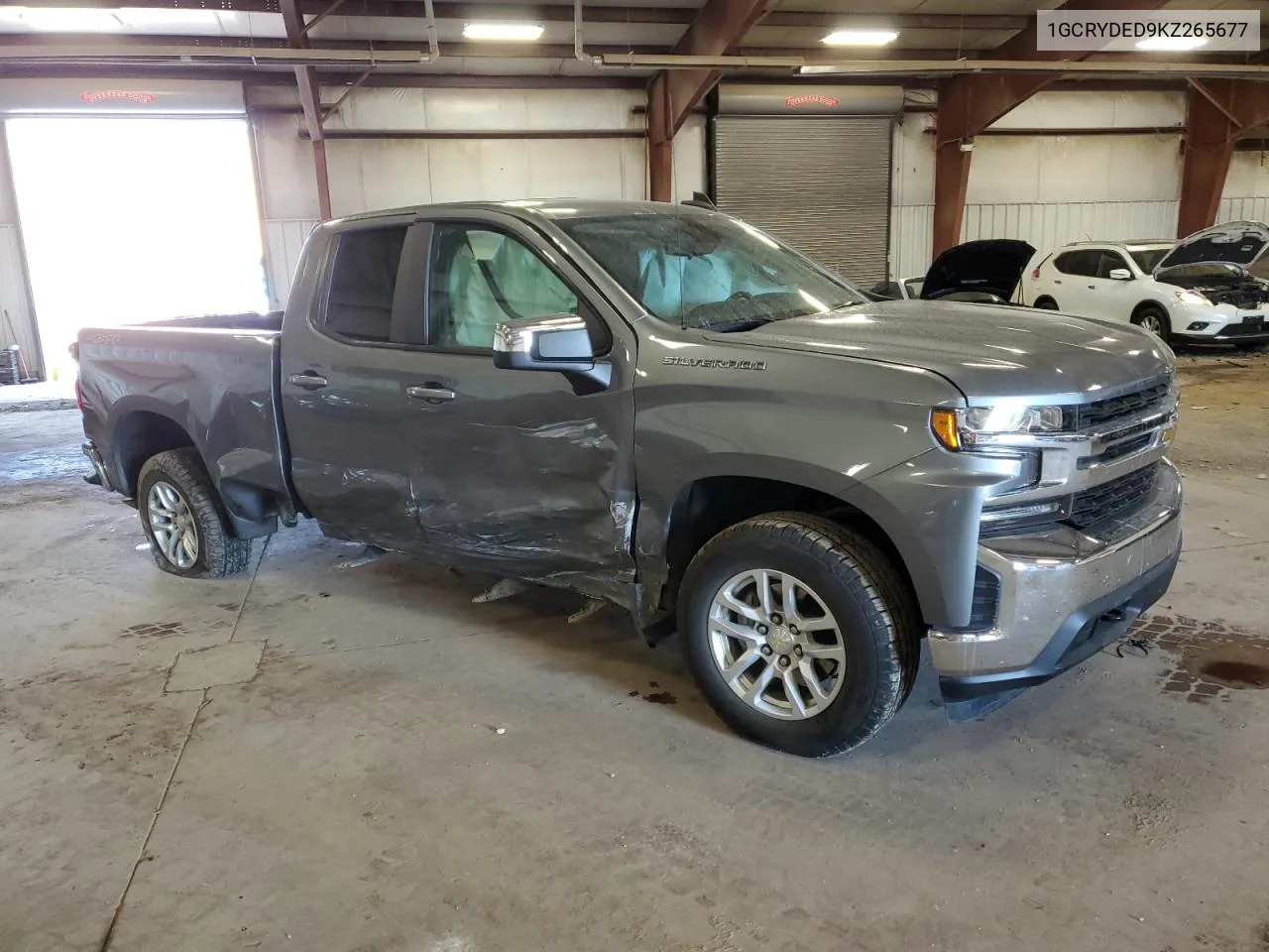 2019 Chevrolet Silverado K1500 Lt VIN: 1GCRYDED9KZ265677 Lot: 70250244