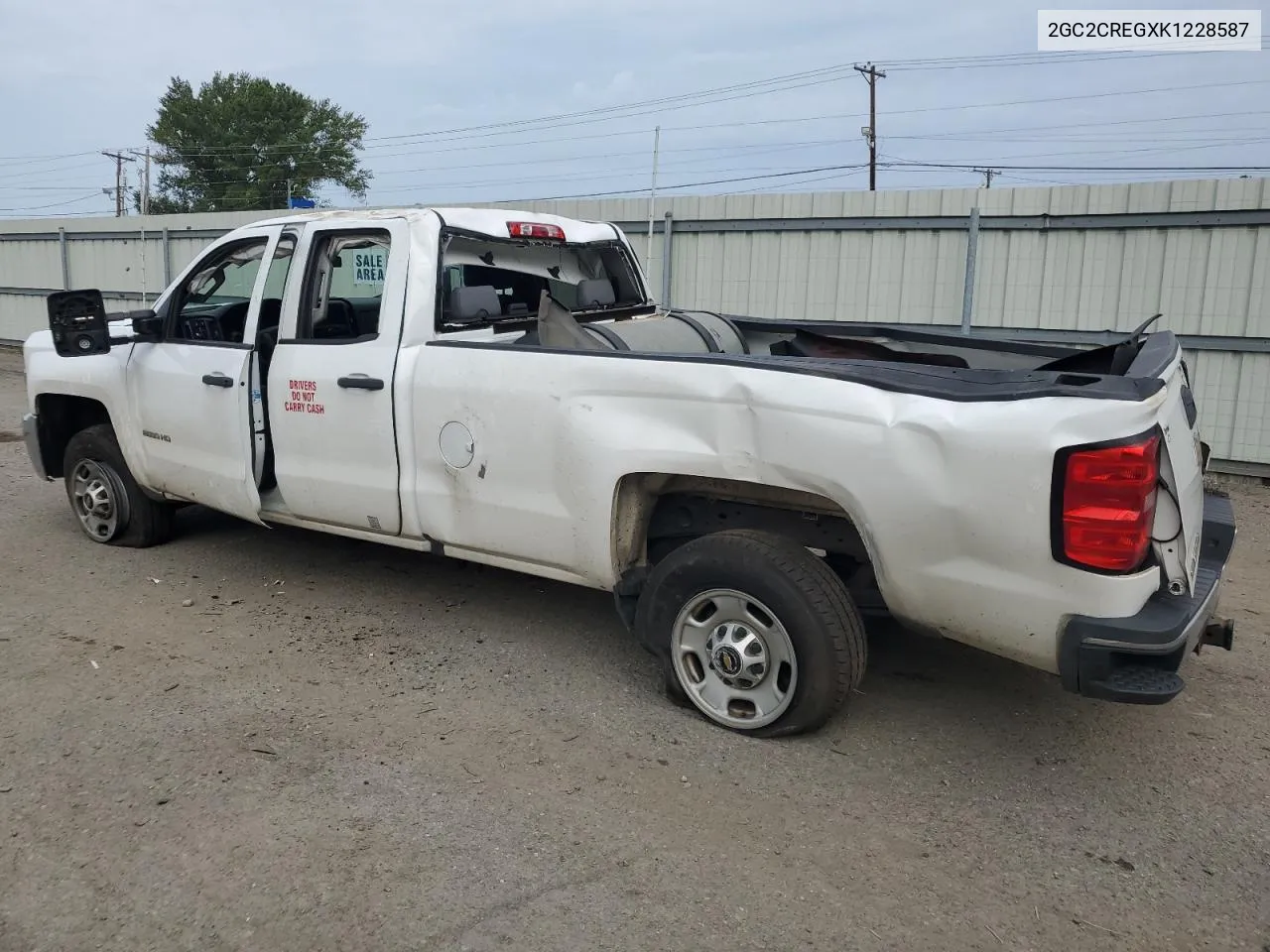 2019 Chevrolet Silverado C2500 Heavy Duty VIN: 2GC2CREGXK1228587 Lot: 70262944