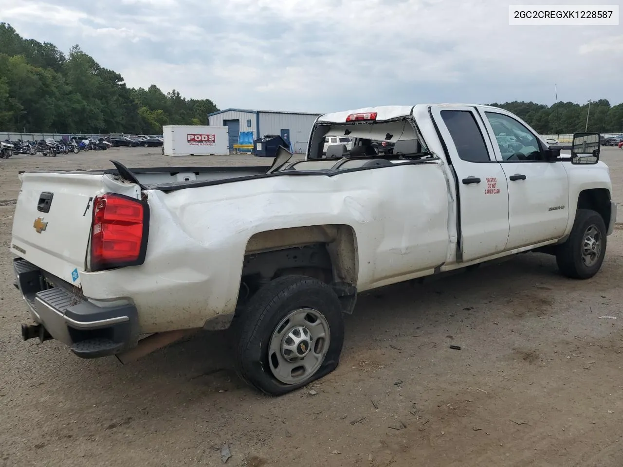 2019 Chevrolet Silverado C2500 Heavy Duty VIN: 2GC2CREGXK1228587 Lot: 70262944