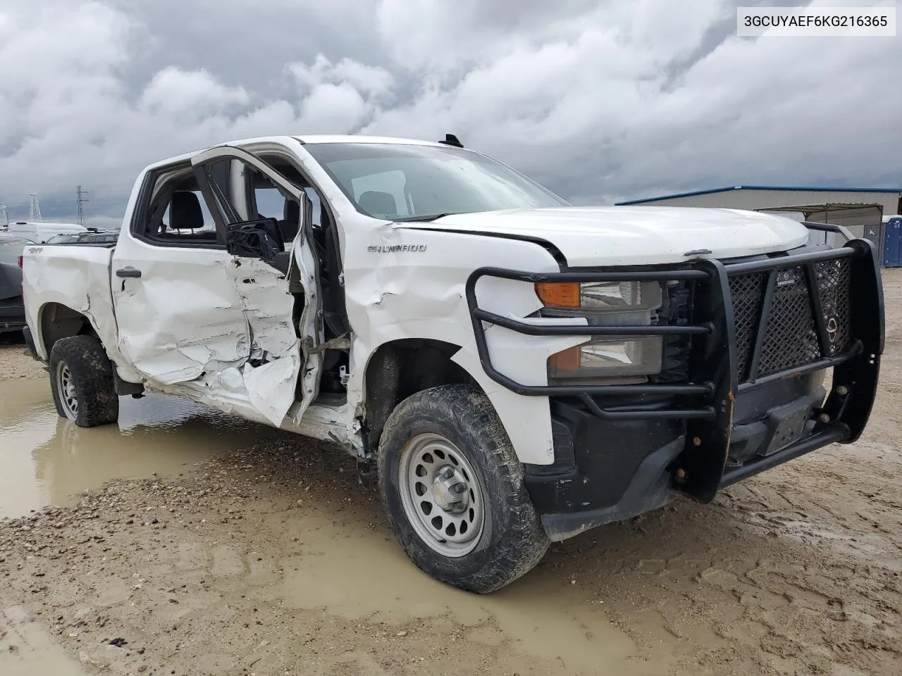 2019 Chevrolet Silverado K1500 VIN: 3GCUYAEF6KG216365 Lot: 70657324