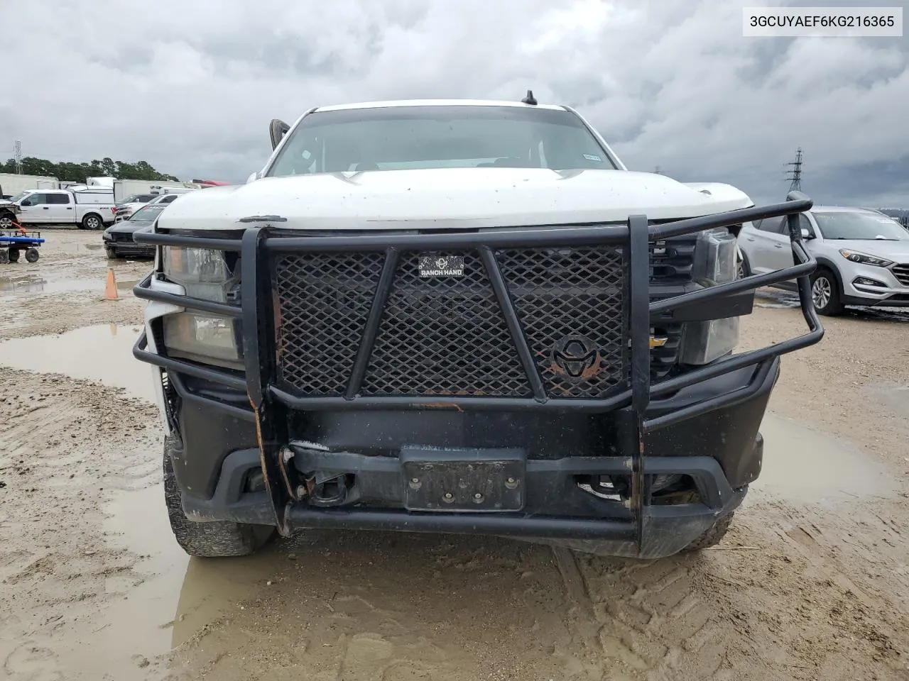 2019 Chevrolet Silverado K1500 VIN: 3GCUYAEF6KG216365 Lot: 70657324