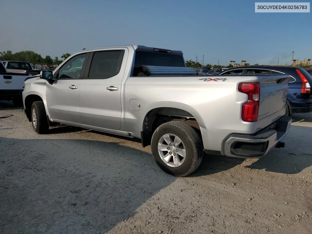 2019 Chevrolet Silverado K1500 Lt VIN: 3GCUYDED4KG256783 Lot: 70716074