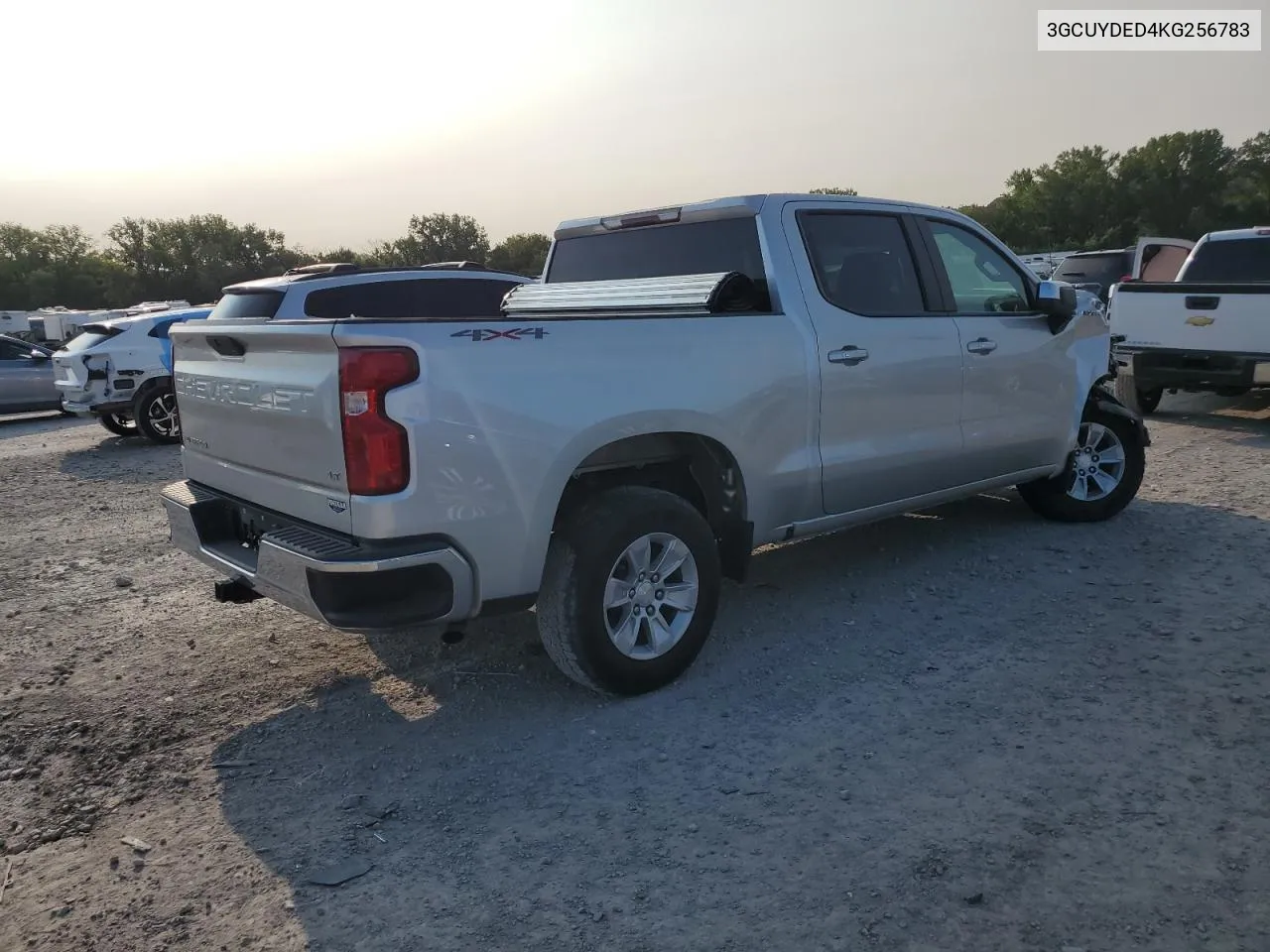 2019 Chevrolet Silverado K1500 Lt VIN: 3GCUYDED4KG256783 Lot: 70716074