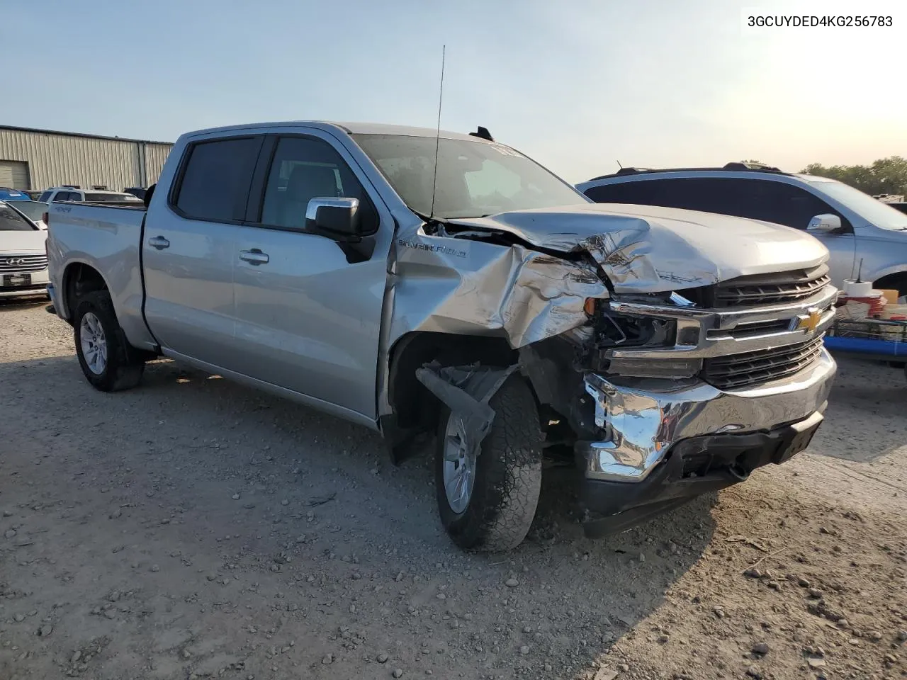 2019 Chevrolet Silverado K1500 Lt VIN: 3GCUYDED4KG256783 Lot: 70716074