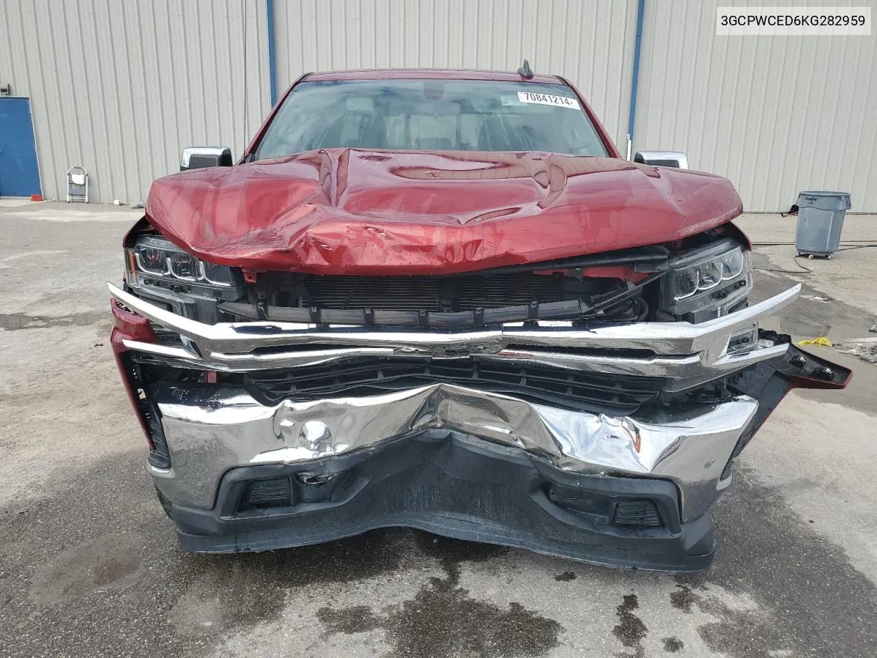 2019 Chevrolet Silverado C1500 Lt VIN: 3GCPWCED6KG282959 Lot: 70841214