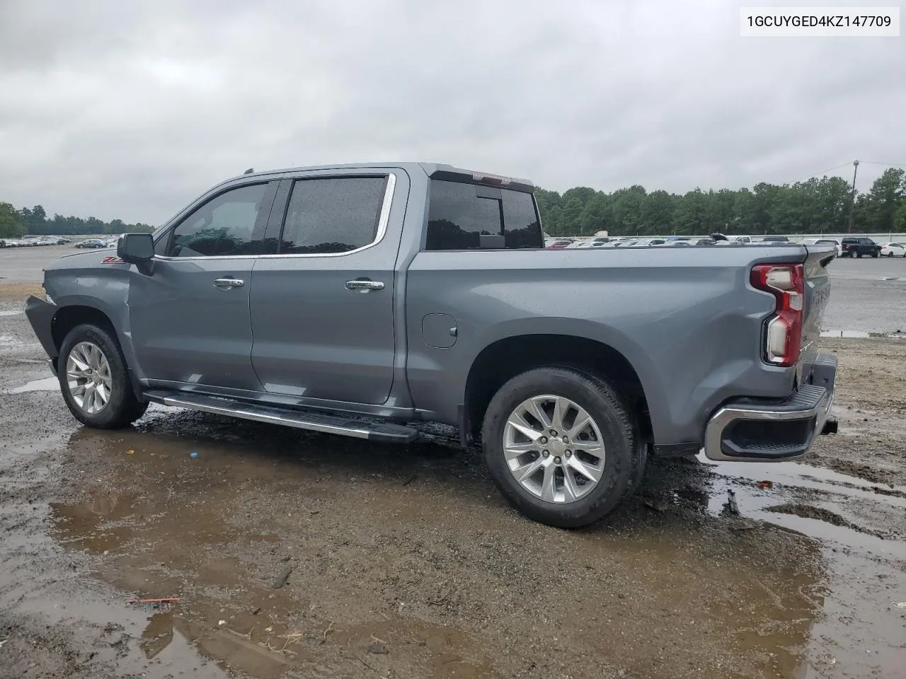 2019 Chevrolet Silverado K1500 Ltz VIN: 1GCUYGED4KZ147709 Lot: 71073664