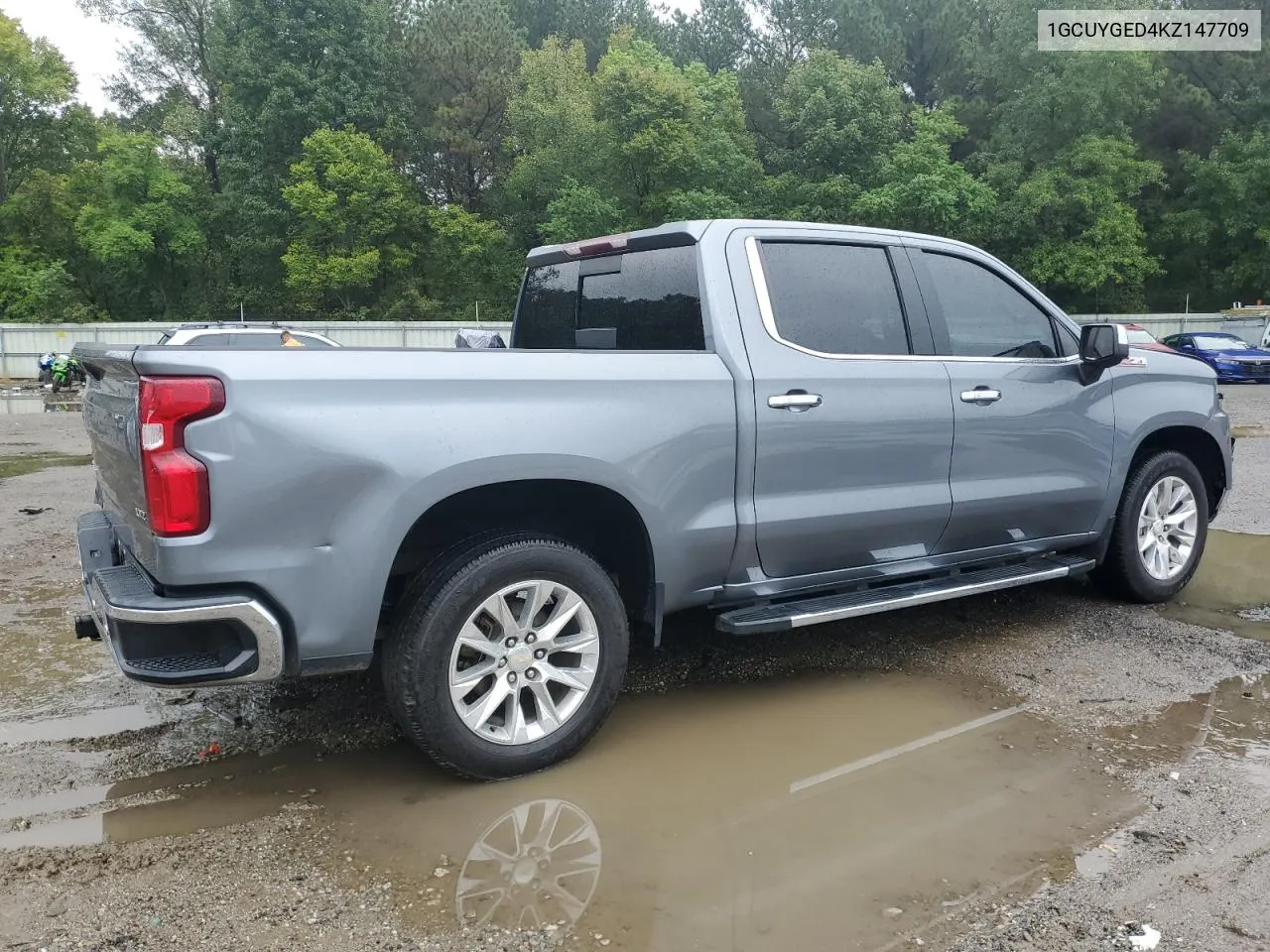 2019 Chevrolet Silverado K1500 Ltz VIN: 1GCUYGED4KZ147709 Lot: 71073664