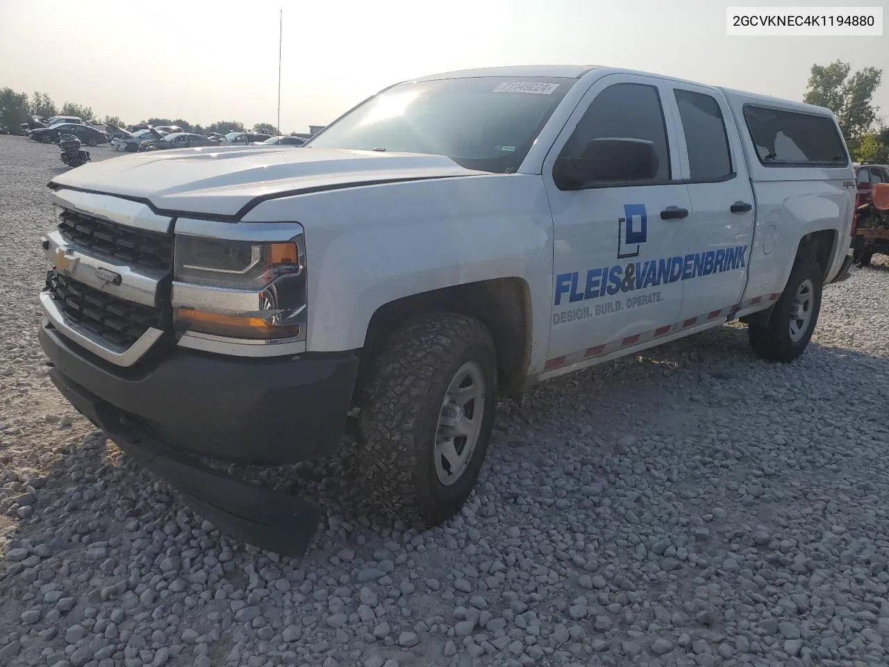 2019 Chevrolet Silverado Ld K1500 Base/Ls VIN: 2GCVKNEC4K1194880 Lot: 71149224