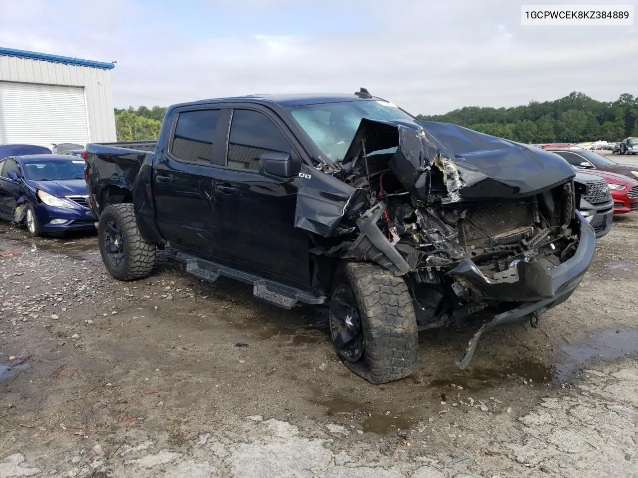 2019 Chevrolet Silverado C1500 Lt VIN: 1GCPWCEK8KZ384889 Lot: 71332564