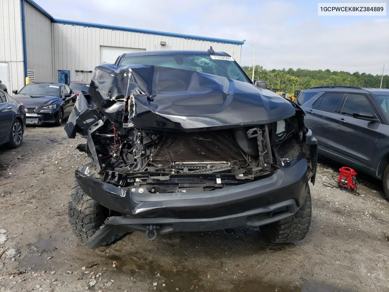 2019 Chevrolet Silverado C1500 Lt VIN: 1GCPWCEK8KZ384889 Lot: 71332564