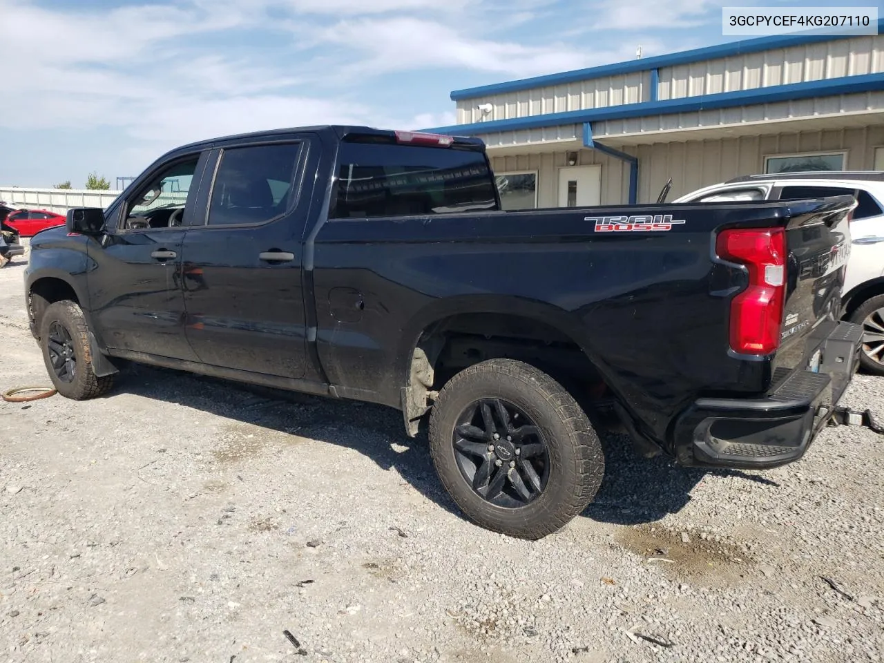 2019 Chevrolet Silverado K1500 Trail Boss Custom VIN: 3GCPYCEF4KG207110 Lot: 71401624