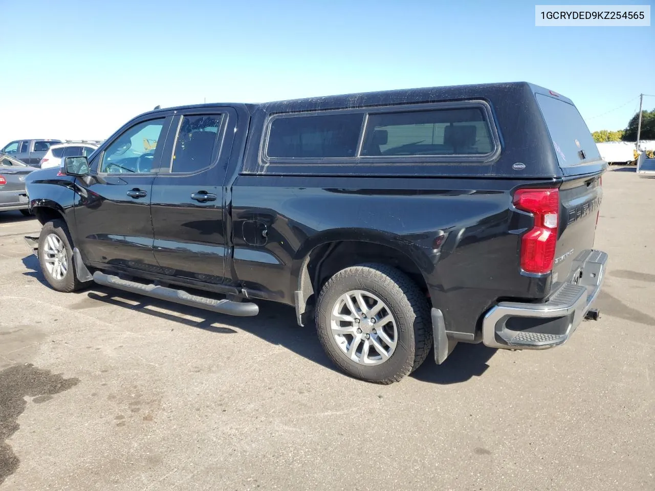 2019 Chevrolet Silverado K1500 Lt VIN: 1GCRYDED9KZ254565 Lot: 71745584