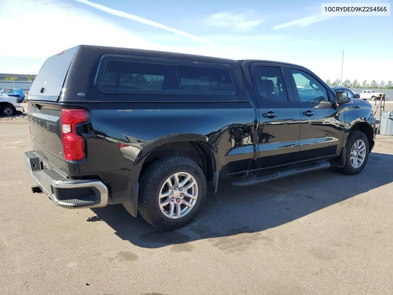 2019 Chevrolet Silverado K1500 Lt VIN: 1GCRYDED9KZ254565 Lot: 71745584