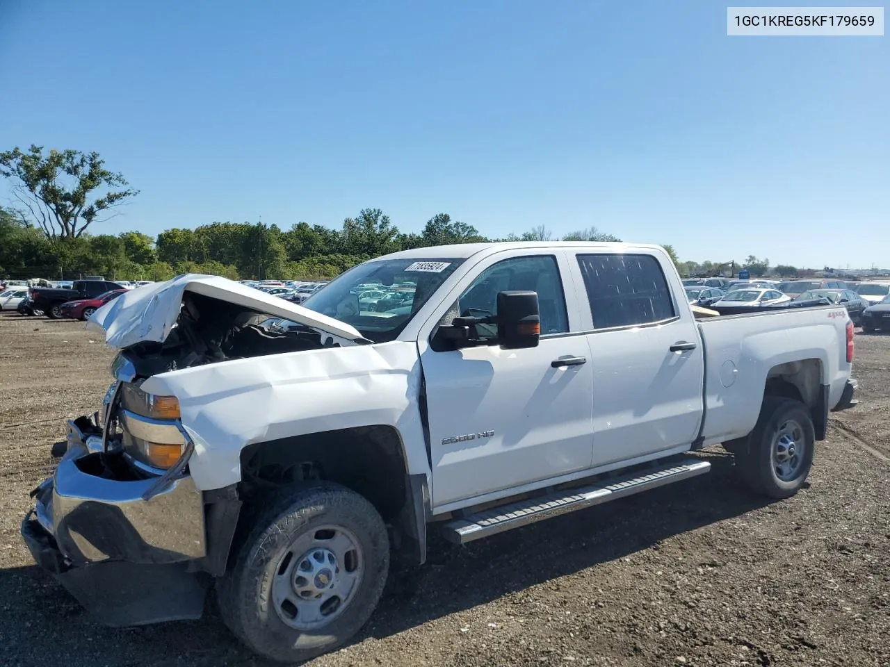 2019 Chevrolet Silverado K2500 Heavy Duty VIN: 1GC1KREG5KF179659 Lot: 71835924