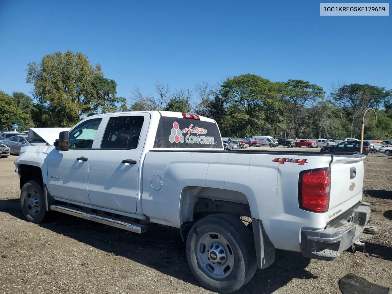 2019 Chevrolet Silverado K2500 Heavy Duty VIN: 1GC1KREG5KF179659 Lot: 71835924