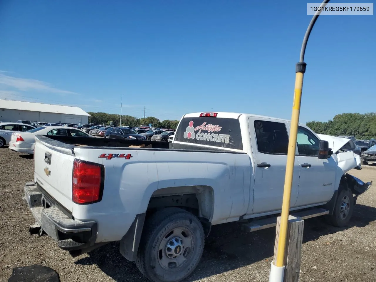 2019 Chevrolet Silverado K2500 Heavy Duty VIN: 1GC1KREG5KF179659 Lot: 71835924