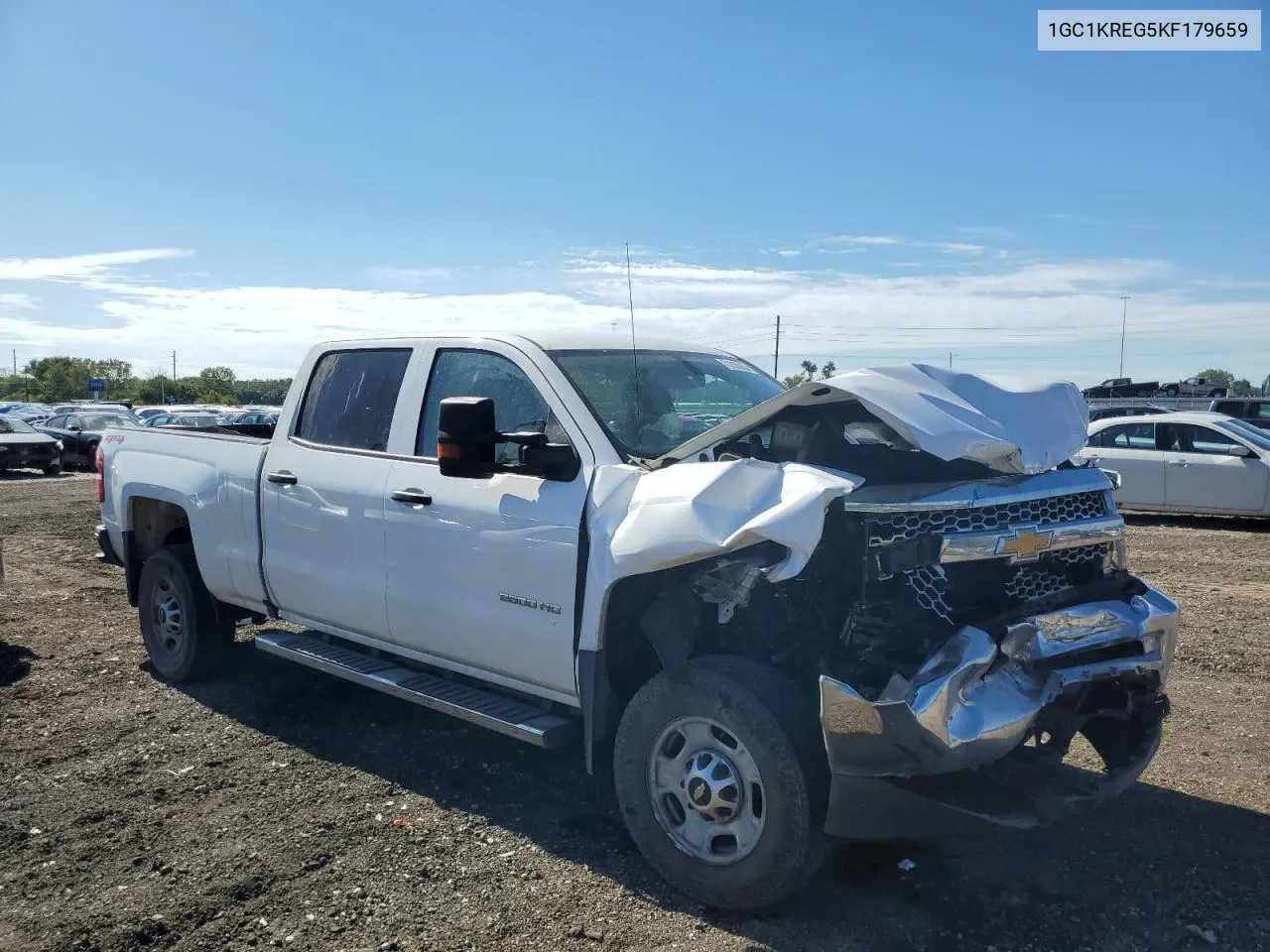 2019 Chevrolet Silverado K2500 Heavy Duty VIN: 1GC1KREG5KF179659 Lot: 71835924