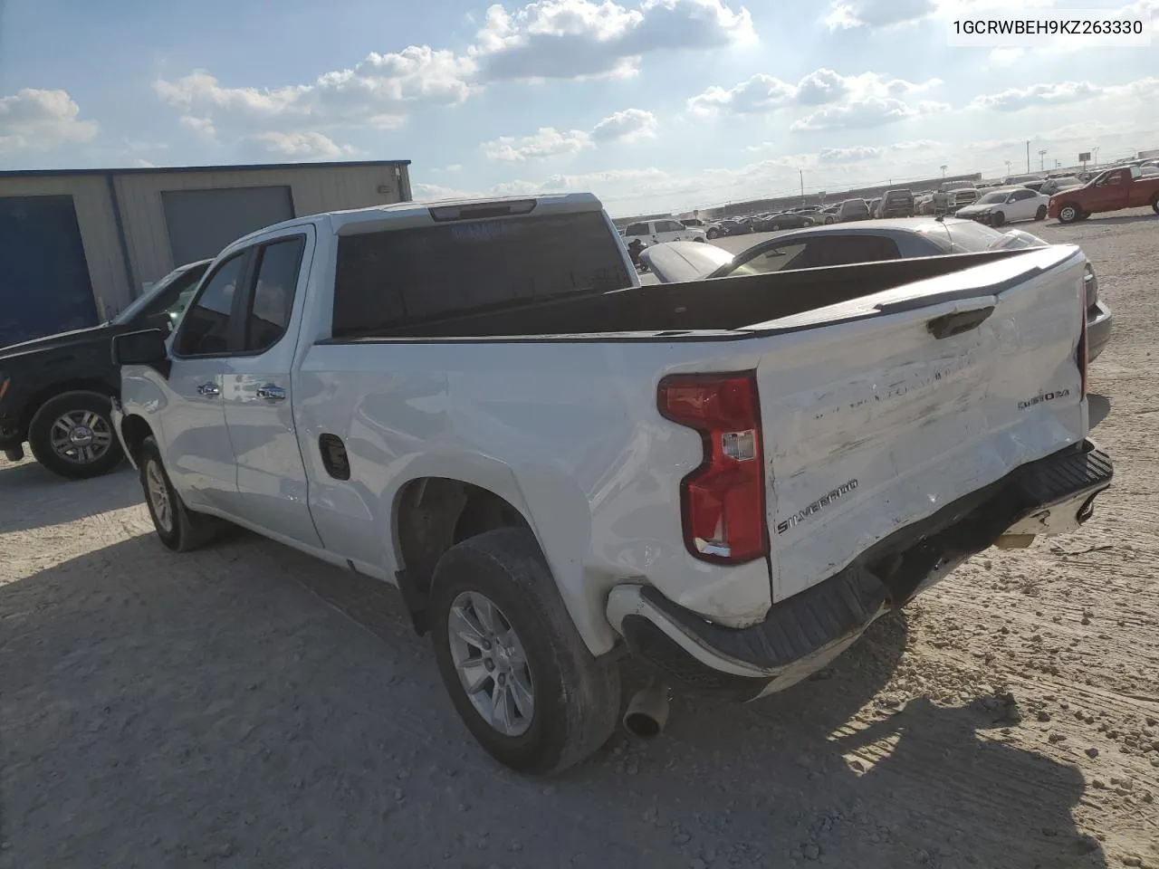 2019 Chevrolet Silverado C1500 Custom VIN: 1GCRWBEH9KZ263330 Lot: 71844784