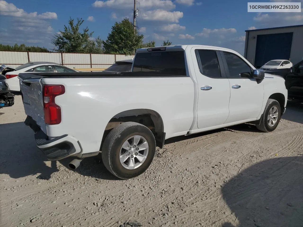 2019 Chevrolet Silverado C1500 Custom VIN: 1GCRWBEH9KZ263330 Lot: 71844784