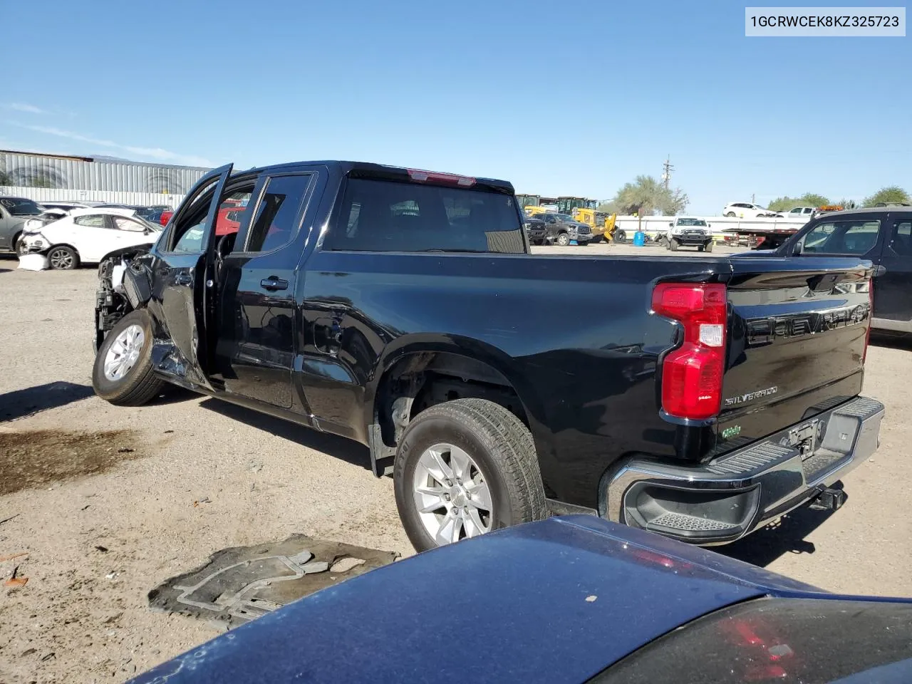 2019 Chevrolet Silverado C1500 Lt VIN: 1GCRWCEK8KZ325723 Lot: 71875894