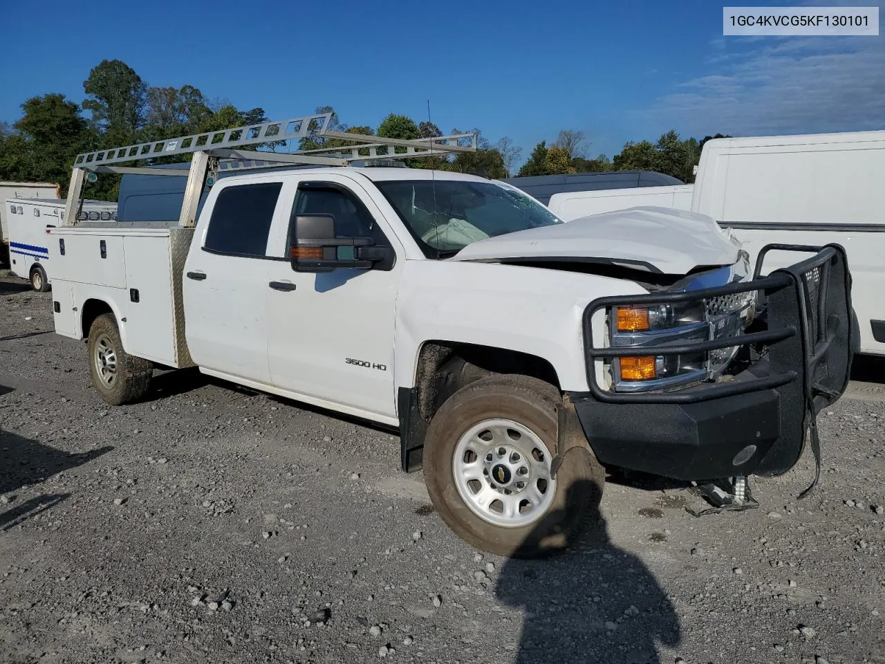 2019 Chevrolet Silverado K3500 VIN: 1GC4KVCG5KF130101 Lot: 71932884