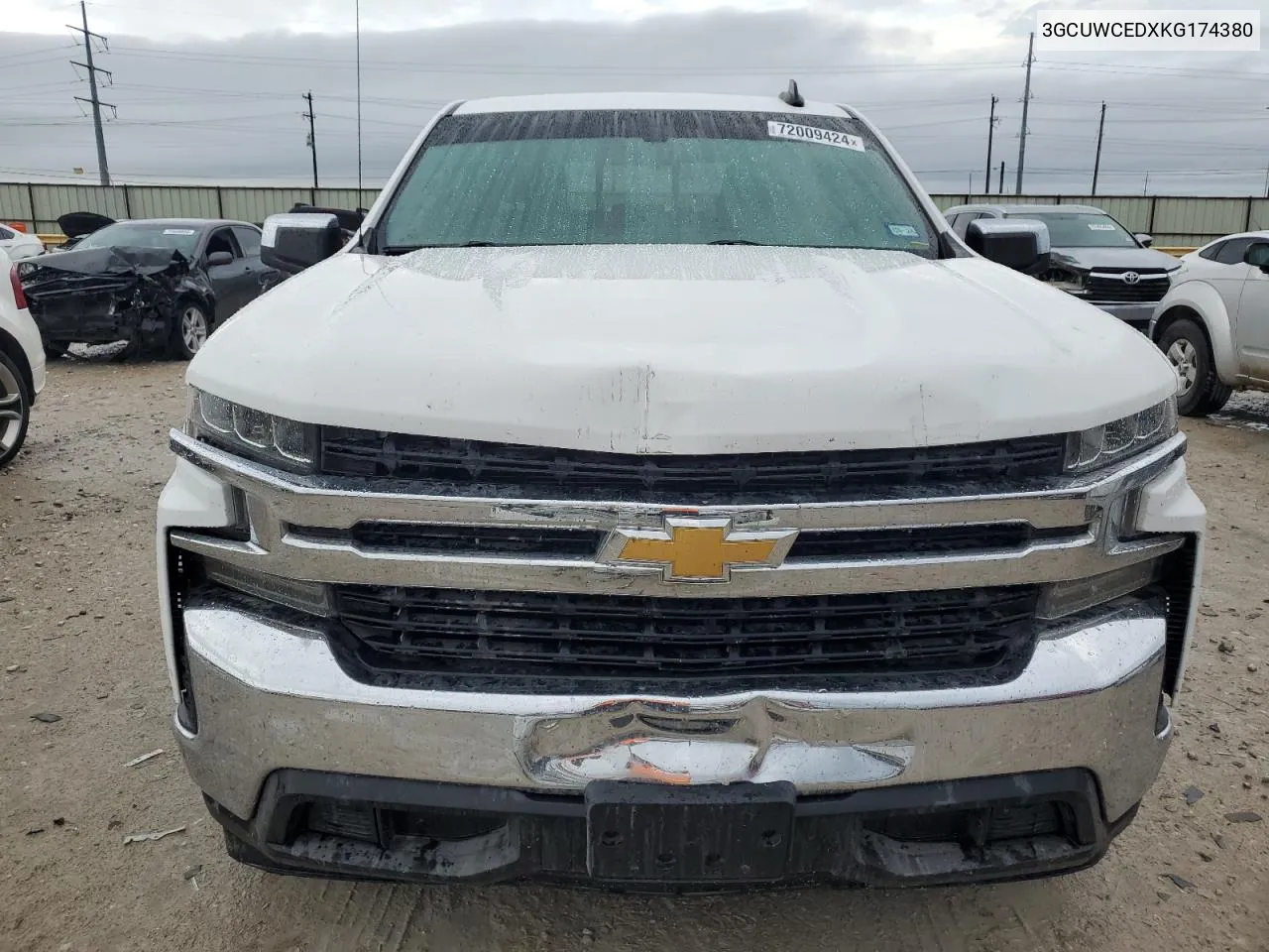 2019 Chevrolet Silverado C1500 Lt VIN: 3GCUWCEDXKG174380 Lot: 72009424