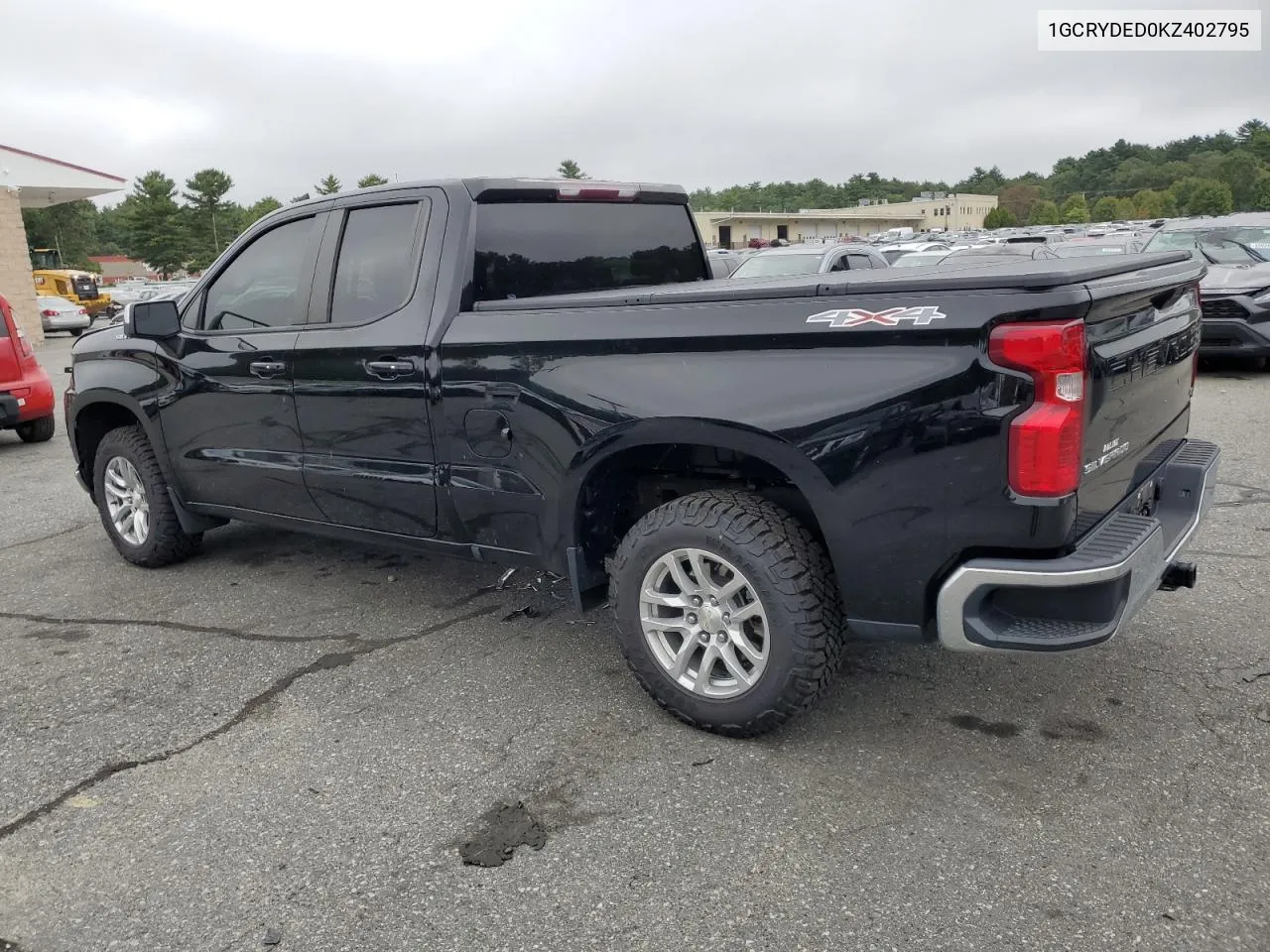 2019 Chevrolet Silverado K1500 Lt VIN: 1GCRYDED0KZ402795 Lot: 72021164