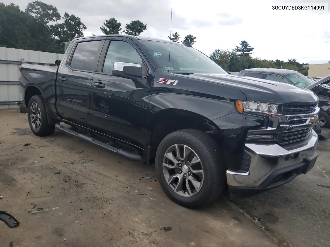 3GCUYDED3KG114991 2019 Chevrolet Silverado K1500 Lt