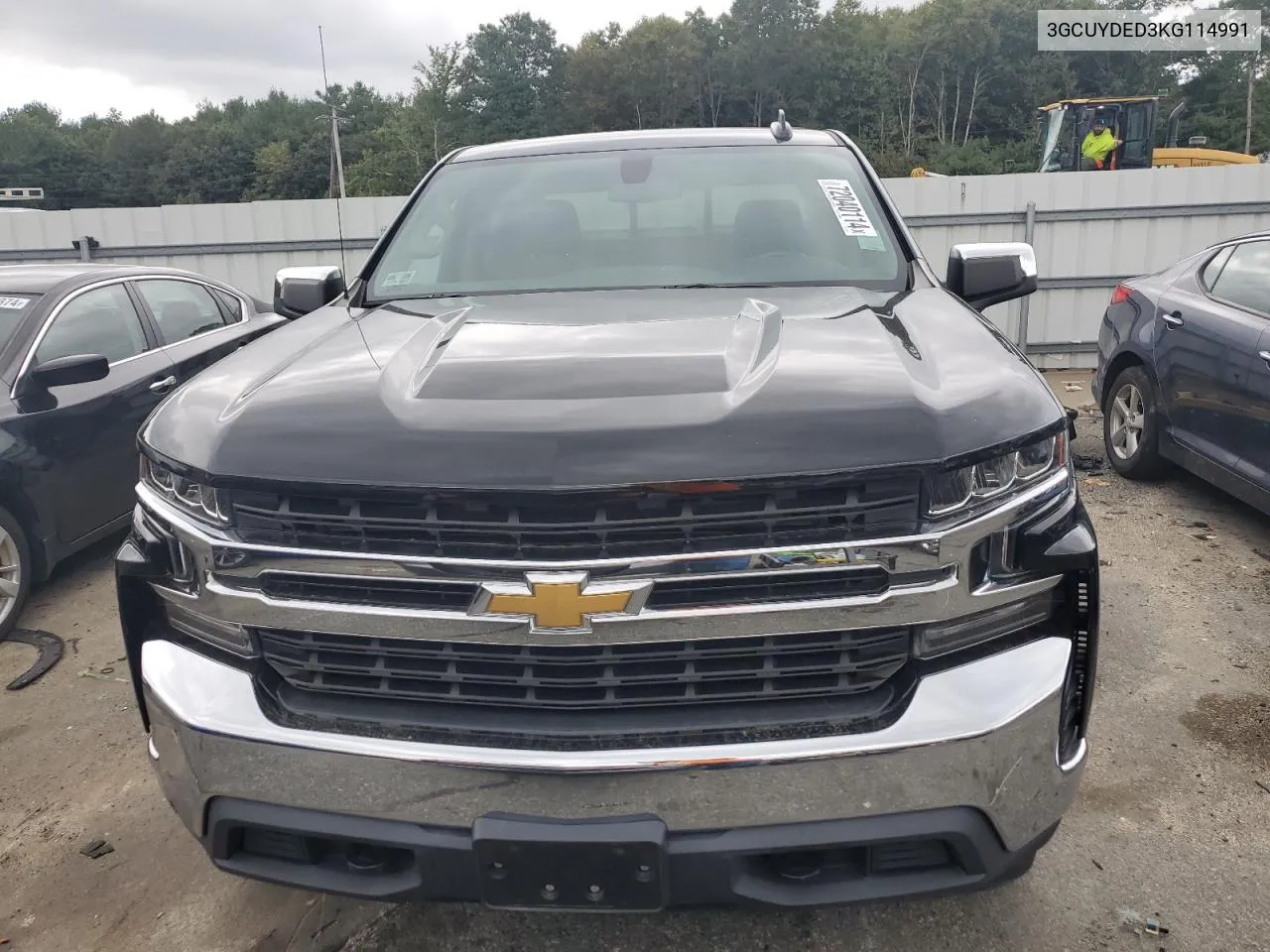 2019 Chevrolet Silverado K1500 Lt VIN: 3GCUYDED3KG114991 Lot: 72040114