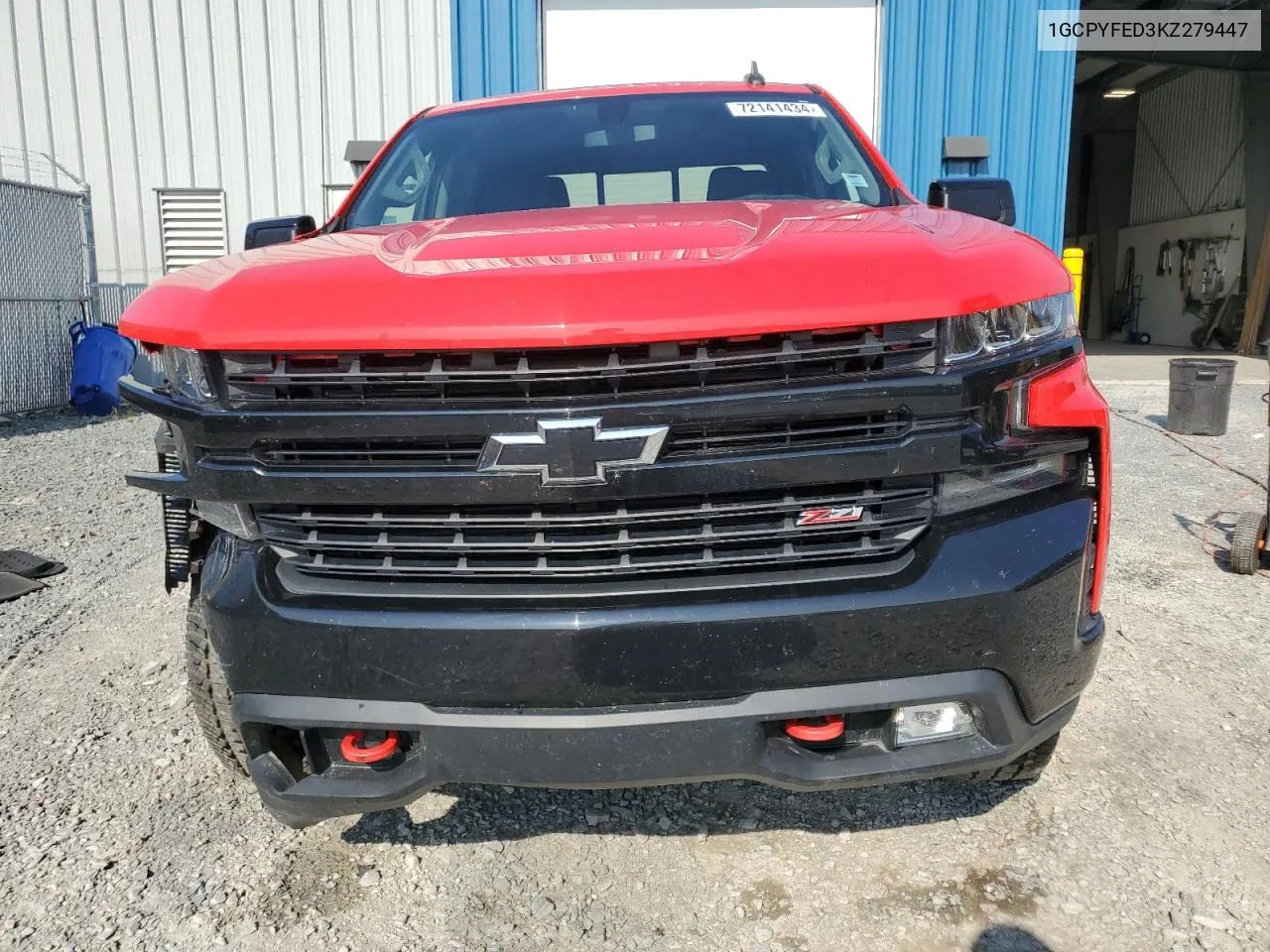 1GCPYFED3KZ279447 2019 Chevrolet Silverado K1500 Lt Trail Boss