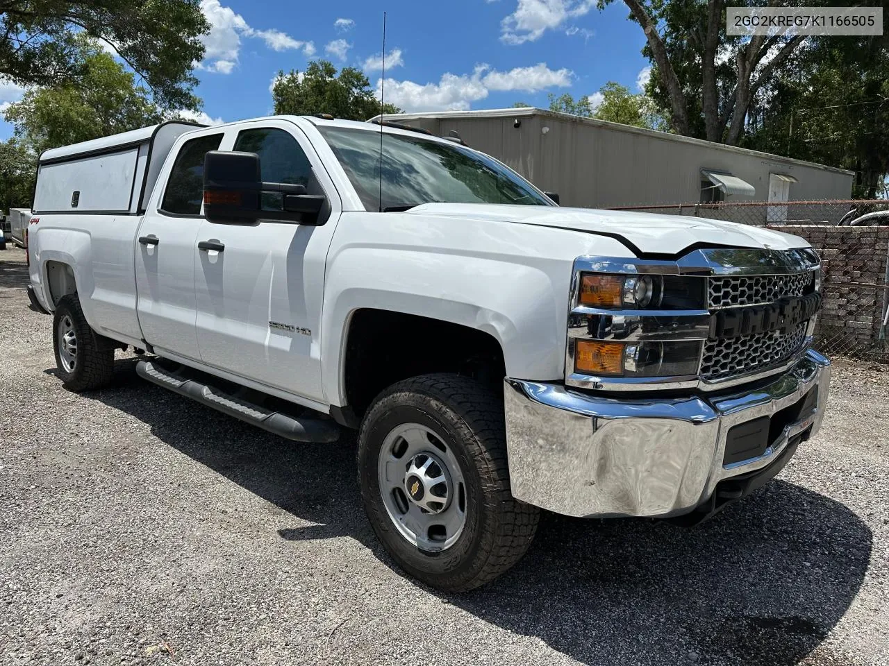 2019 Chevrolet Silverado K2500 Heavy Duty VIN: 2GC2KREG7K1166505 Lot: 72230324