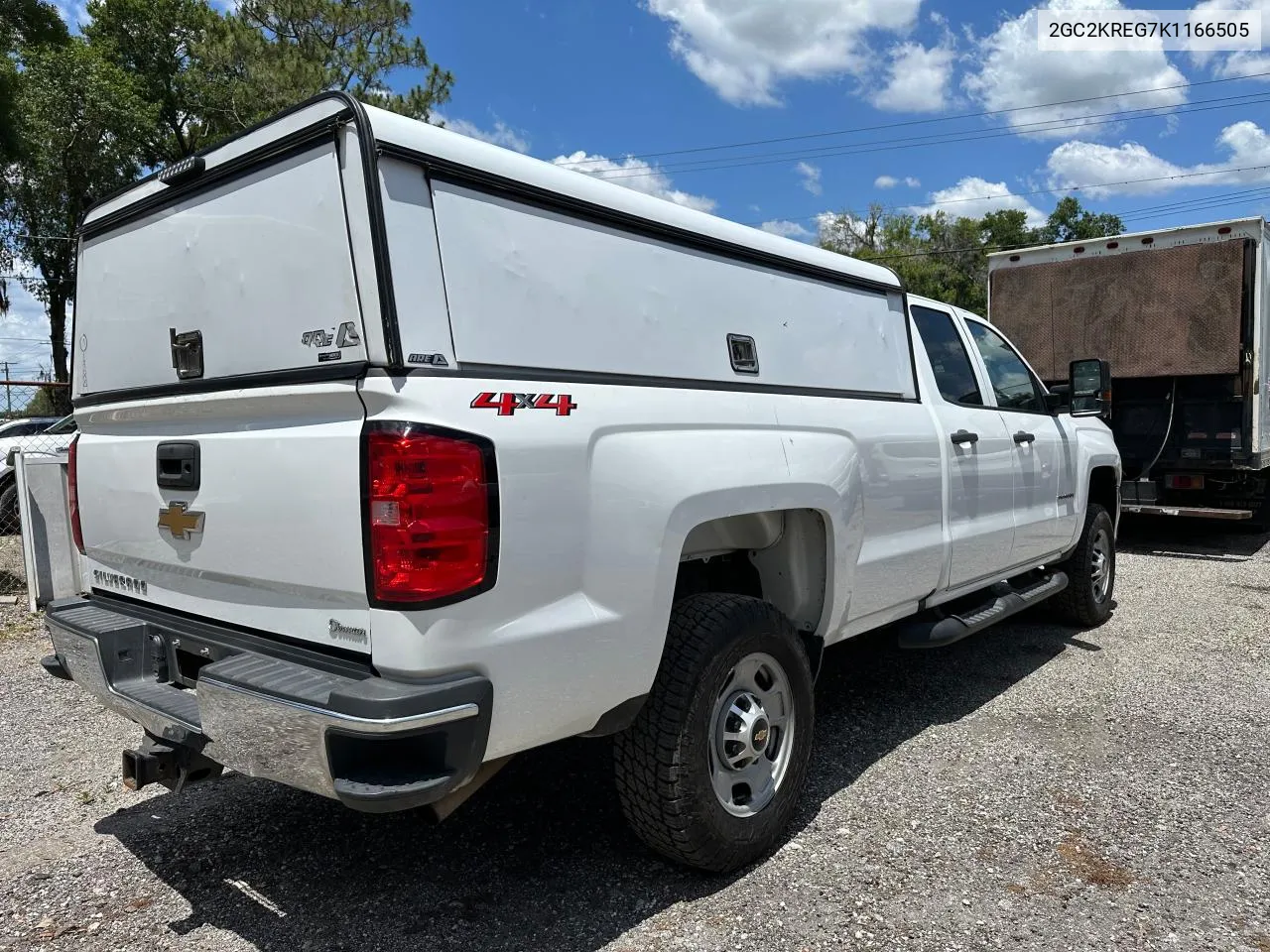 2019 Chevrolet Silverado K2500 Heavy Duty VIN: 2GC2KREG7K1166505 Lot: 72230324