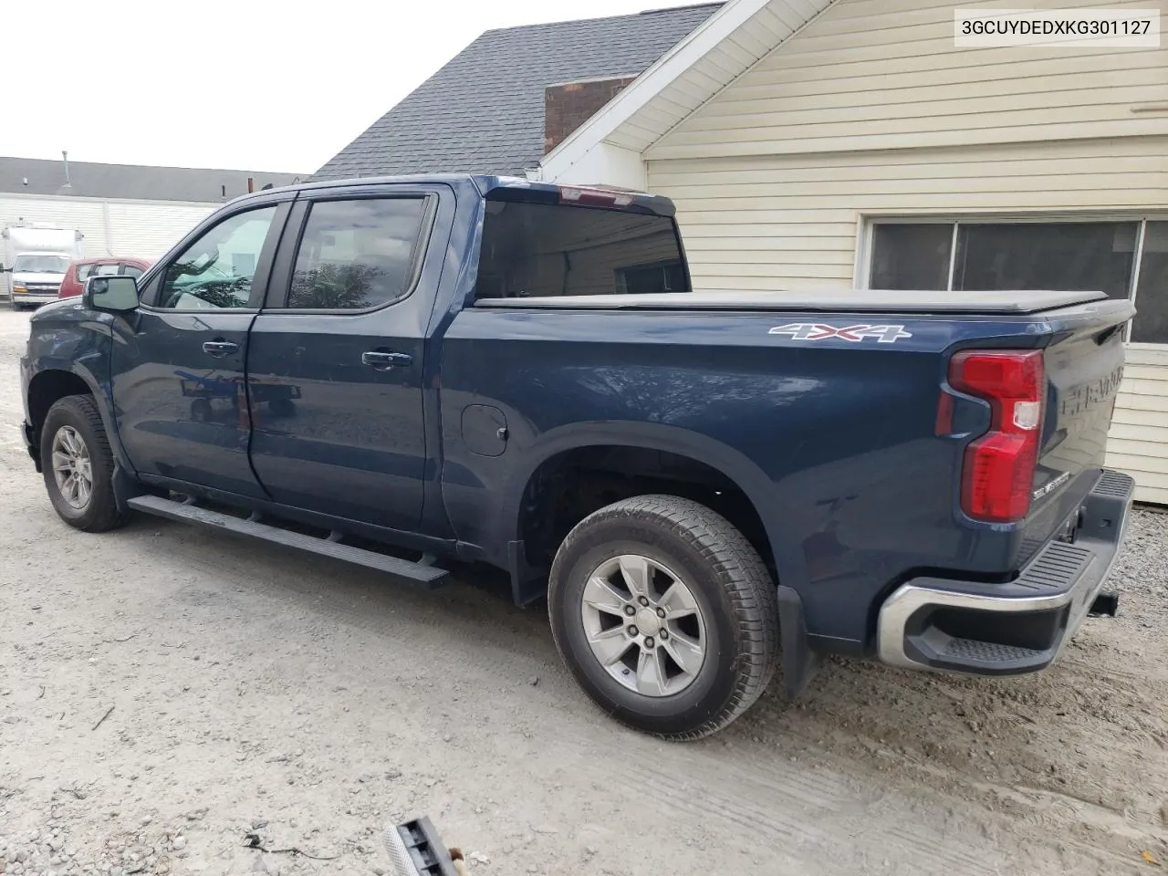 2019 Chevrolet Silverado K1500 Lt VIN: 3GCUYDEDXKG301127 Lot: 72315904