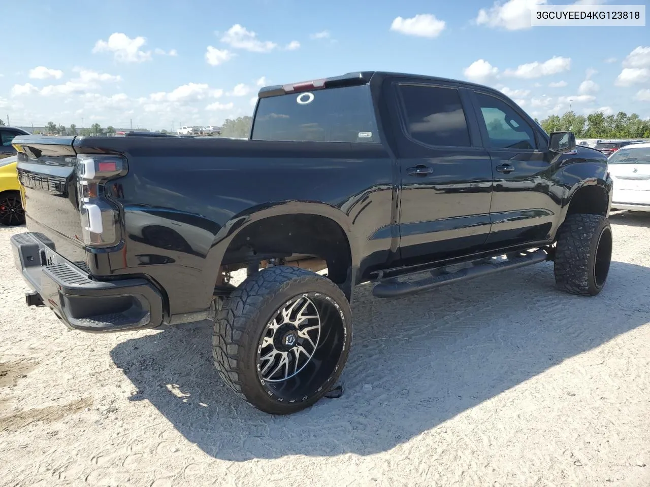 2019 Chevrolet Silverado K1500 Rst VIN: 3GCUYEED4KG123818 Lot: 72376834