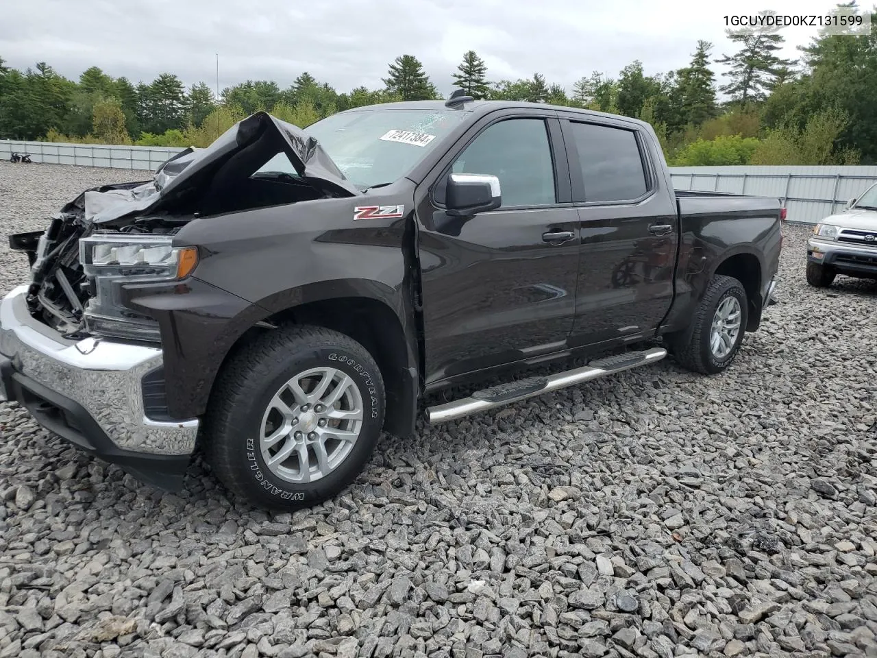 2019 Chevrolet Silverado K1500 Lt VIN: 1GCUYDED0KZ131599 Lot: 72417384