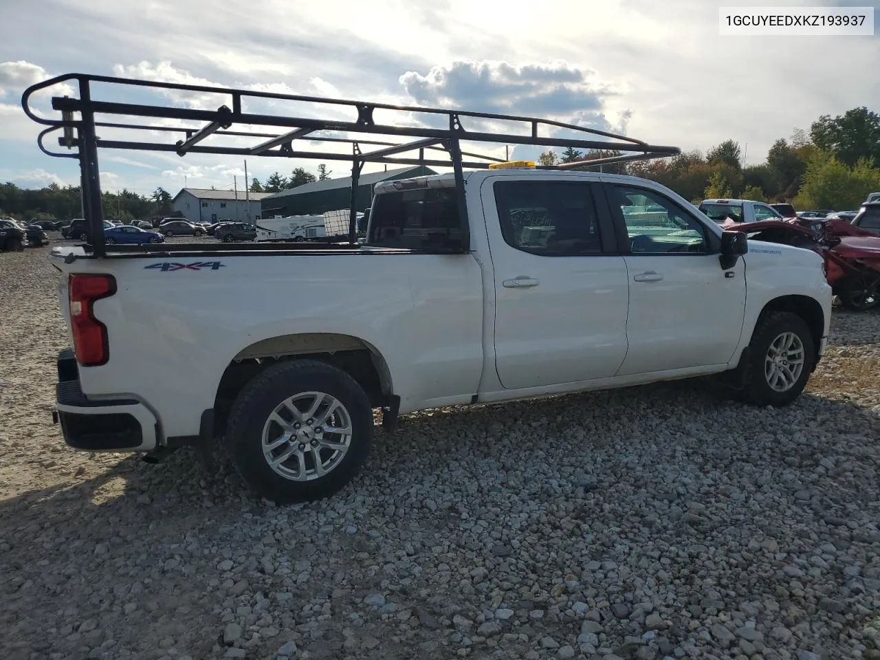 2019 Chevrolet Silverado K1500 Rst VIN: 1GCUYEEDXKZ193937 Lot: 72549134