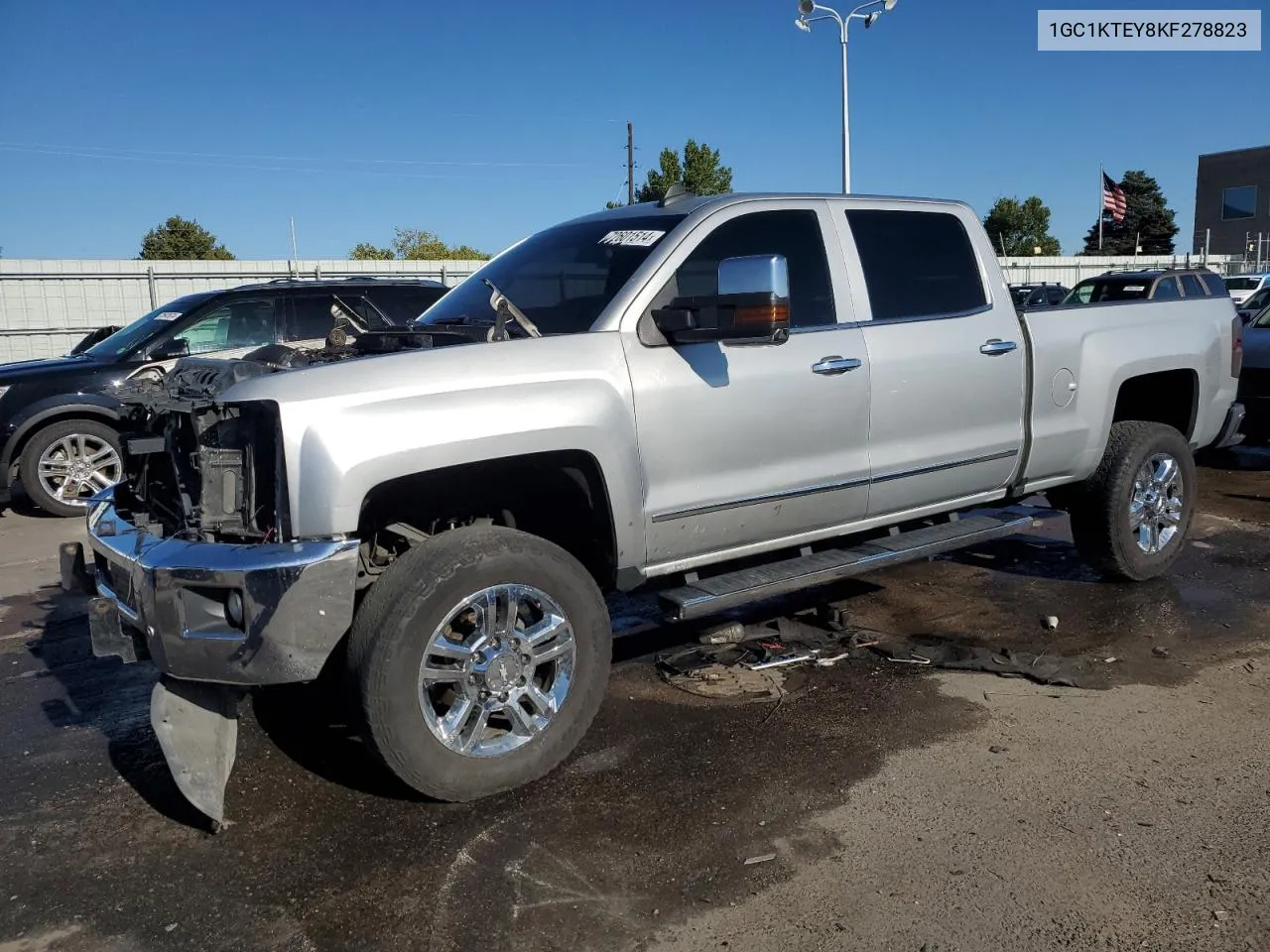 2019 Chevrolet Silverado K2500 Heavy Duty Ltz VIN: 1GC1KTEY8KF278823 Lot: 72601514